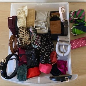 Dress Belt Bow Fabric Belt Skinny Belt Embellished Belt Canvas Belt D Ring Belt